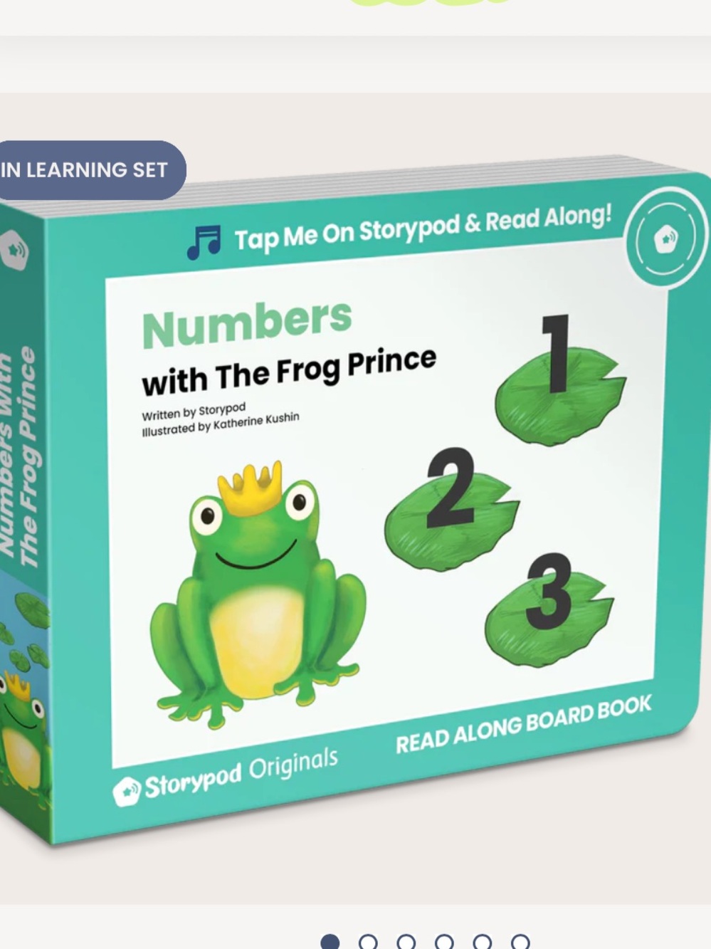 Storypod NWT Numbers with Frog Prince Foundational Concepts for Early Learners